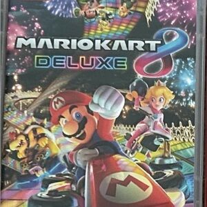 Nintendo Red and Blue Mario Kart Video Games